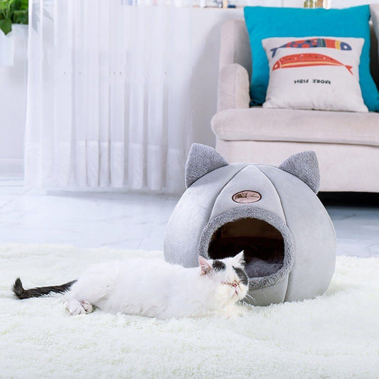 ComfyHouse™ - Niche pour chat ultra confortable - Allié du Félin